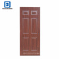 porta de entrada de madeira de baixo preço 6 painel